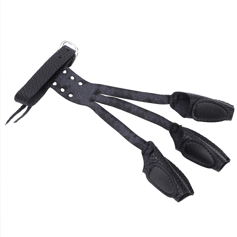 Archery Universal Three Finger Guard Gloves American Hunting Bow Traditional