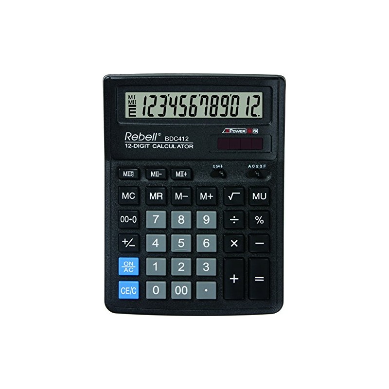 Rebell RE-BDC412 BX Desktop Calculator