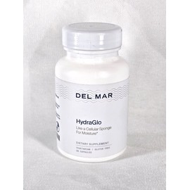 Del Mar Labs HydraGlo Dietary Moisturizing Supplement Anti Ageing Joint Health