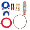 TEHAUX 1set Car Stereo Wiring Kit Gauge Cable for Amplifier