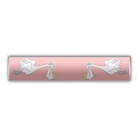 The Pin People Pink Stork Delivery Bar