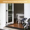 Dluno 1 Set Brown Screen Door Closers, Storm Door Closer