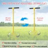 BARAYSTUS Height Adjustable hand tiller Garden Claw Twist Tiller Cultivator