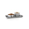 blomus -BASIC- Snackschale S aus mattiertem Edelstahl, Servierschale Dip-Schale, Deko-Schüssel