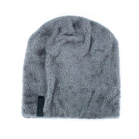 LLmoway Men Women Winter Hat Fleece Lined Stretchy Warm Slouchy Cable Knit Beanie Skull Ski Cap Black