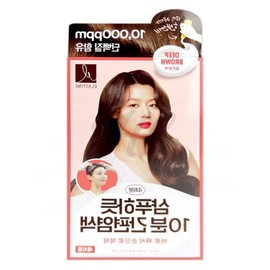 Dye your gray hair in 10 minutes. Quick hair dye like shampoo. Dark brown / 새치염색 10분 간편 샴푸하듯 빠른 염색약 짙은갈색