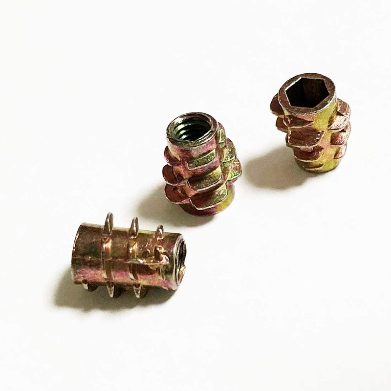 A'sTool Insert Nuts Embedded Screw Nuts Woodworking Hex Hole DIY