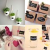 Tiardey 2 Volumes Irregular Shape Chalkboard Labels,Waterproof Reusable Blackboard Stickers