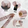 Facecozy Arm Warmer Women Warm Cashmere Blend Long Fingerless Gloves