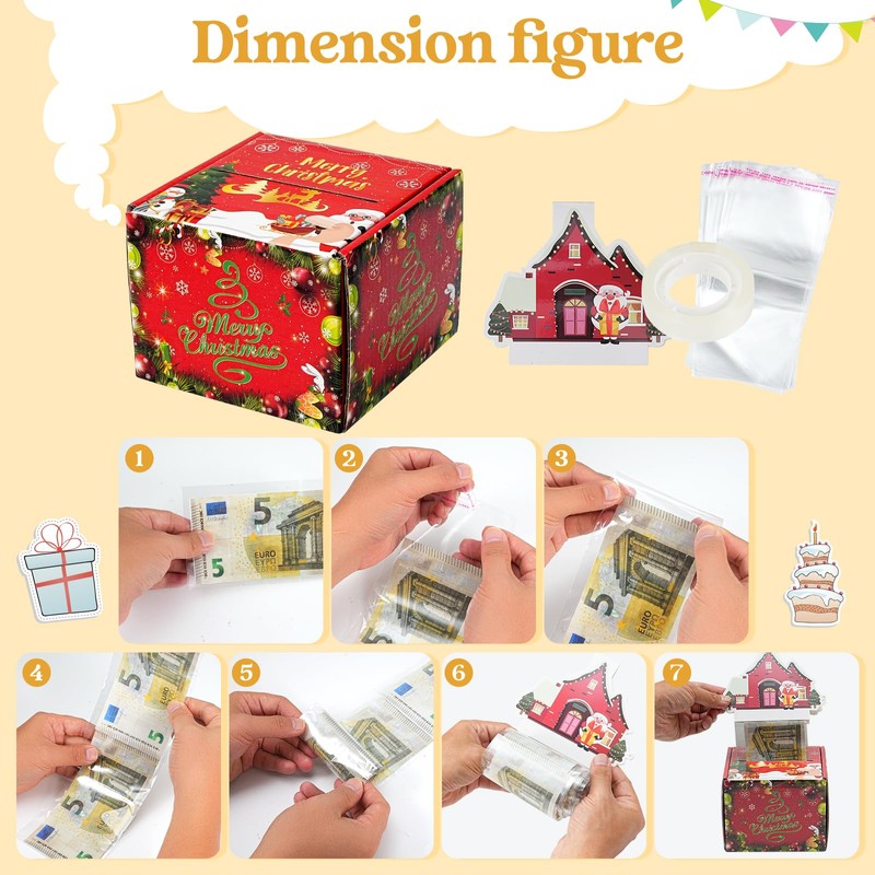 Gift Box DIY (Christmas, Style 1)