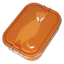 Trixie Lunch Box Stainless Steel Mr Fox Orange Large