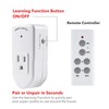 BN-LINK Wireless Remote Control Electrical Outlet Switch for Lights, Fans,
