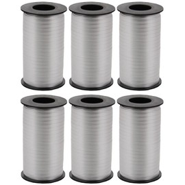 Splendorette Crimped Curling Ribbon .1875"X500yd-Silver
