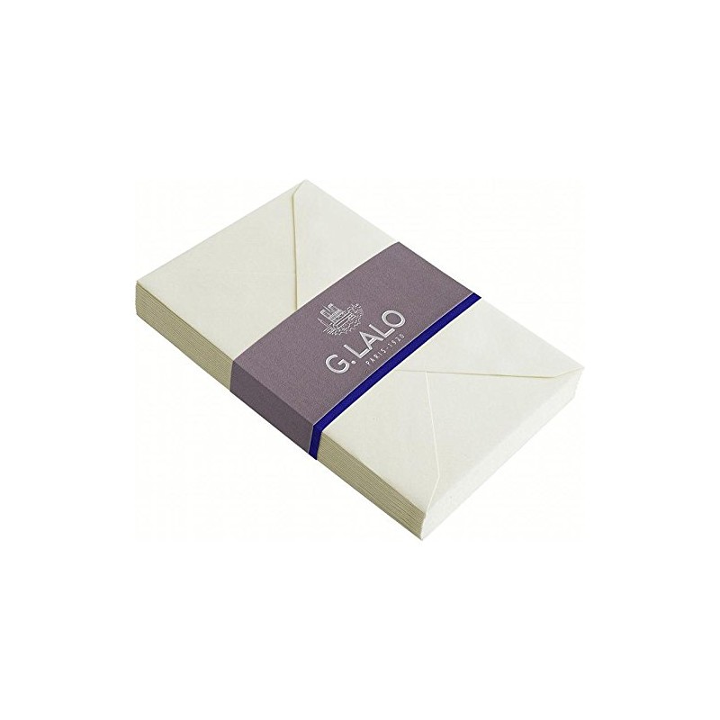 Clairefontaine - Ref 24400L - G.Lalo Gummed Lined Envelopes (Pack