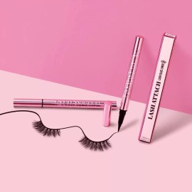 Beauty Creations Delineador Ojos Con Pegamento Lash Attach Beauty Creations Color Negro