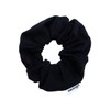 meangrl Scrunchie Haargummi - midnightblack - schwarz - Elastisches Stoffhaarband