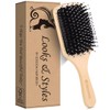 Sosoon Hair Brush, Sosoon Boar Bristle Paddle Hairbrush for Long