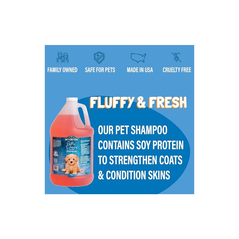 Bio-Groom Fluffy Puppy Shampoo, 12-Ounce