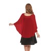 florynova Womens Chiffon Cape Shawls for Wedding Dresses Elegant Banquet