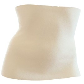 Olanmarp Angora Kidney Warmer - Body Warmer Warming - 50% Angora & 30% Virgin Wool - Breathable & Skin-Friendly - Perfect for Sports, Work & Everyday Use, White