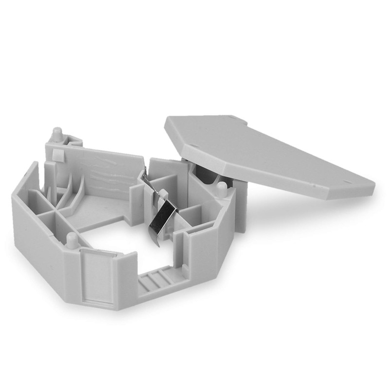 kwmobile Keystone Module and DIN Rail Adapter Set - Fits
