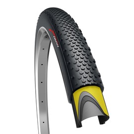 Fincci 700 x 38c Foldable Tyre 40-622 with 1mm Antipuncture Protection for Gravel Cycle Electric Cyclocross MTB Cross Hybrid Bike Bicycle