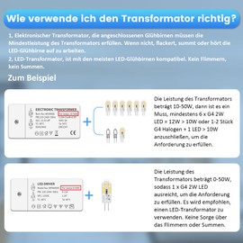 Akynite G4 2W LED 12V Cool White 6000K 200lm Replacement Halogen Spotlight G4 10W 20W Non-Dimmable Pin Base Lamp LED 12V AC DC for Cooker Hood Set of 10