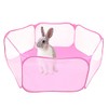 Folding Pet Cat Playpen Rabbit Hamster Indoor Outdoor Guinea Pig