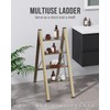 WOA WOA 4 Step Ladder, Foldable Step Stool, Aluminum Lightweight