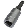 Aerzetix: T25 Torx screwdriver bit on 1/4" square drive socket.