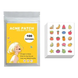 100pcs Multiple Colors Acne Patch Skincare Cute Design                                                                                                