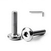 3/16-24 x 1" (30 Pack) Flat Head Hex Socket Cap