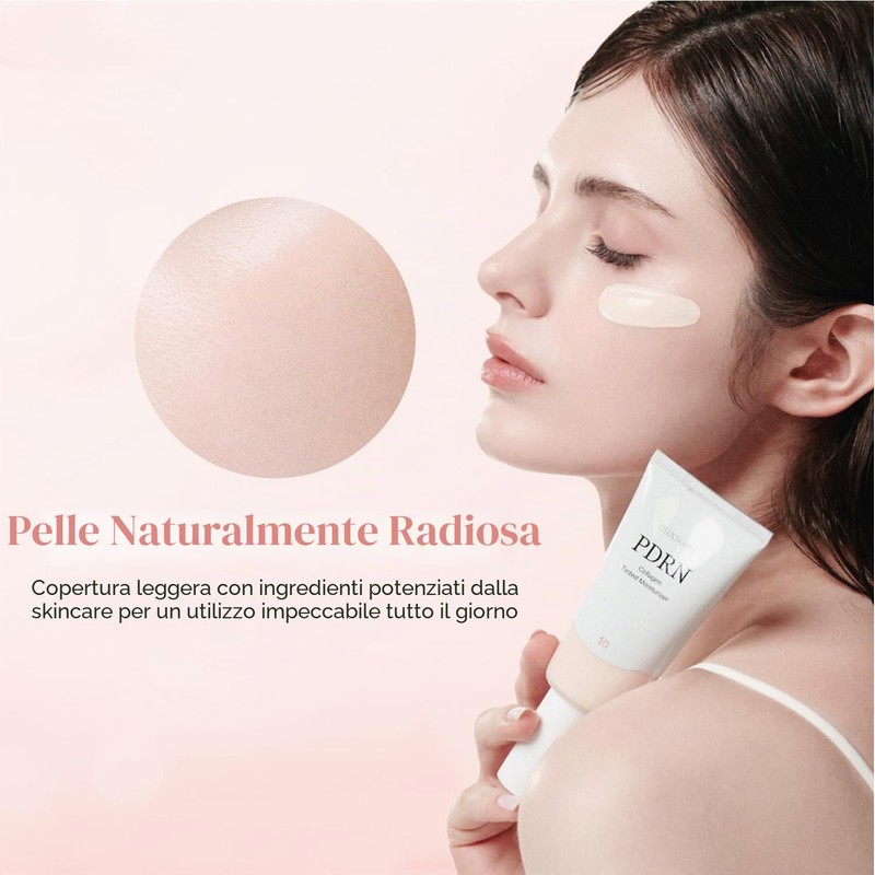 PDRN Collagen Tinted Moisturizer No. 45 Calm - Base skincare,