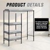 Huwena Mini Fridge Cabinet with Storage Shelf for Dorm 4