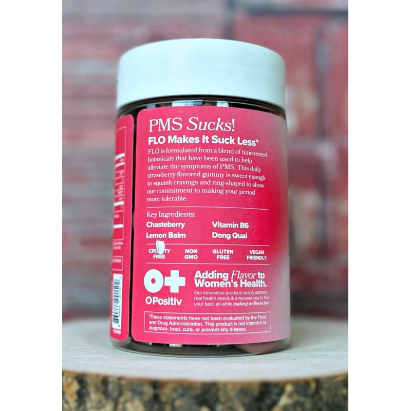 OPositiv Health FLO PMS Dietary Supplement - 60 Gummies *1