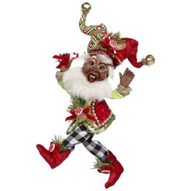 Mark Roberts African American Candy Dandy Elf, Small 10.5 Inches