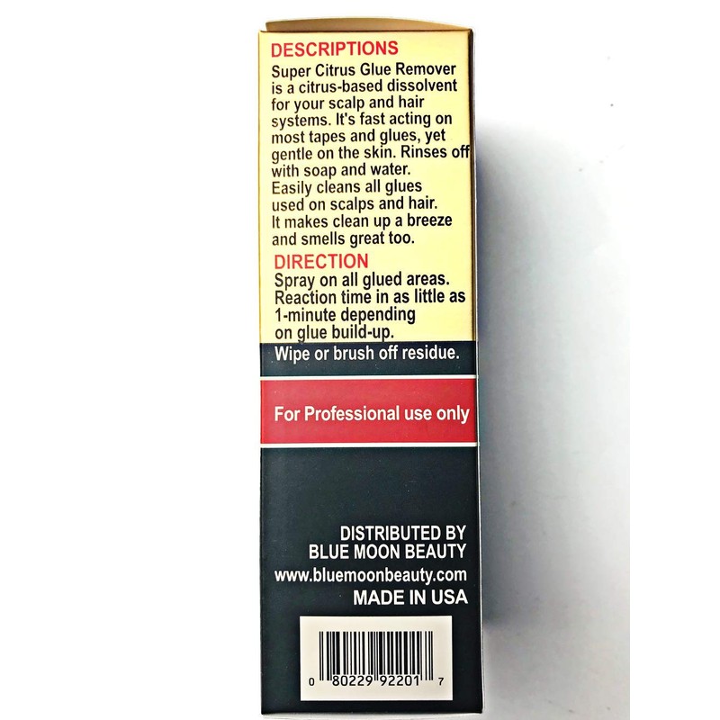 BMB Super Lace Glue Adhesive 0.5 Oz And Super Citrus