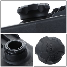 DNA MOTORING OEM-RT-HY3014114 OE Style Coolant Overflow Reservoir Tank w/Cap Compatible with 07-09 Santa Fe / 11-15 Sorento