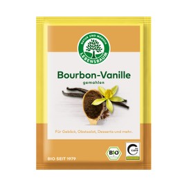 LEBENSBAUM Organic Bourbon Vanilla Ground Vanilla Spice with Soft Sweet Flavour, Organic Vanilla Powder, 5 g