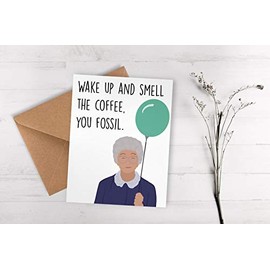 Sophia Birthday Card A2 Card stock Greeting Card (Sophia Fossil)