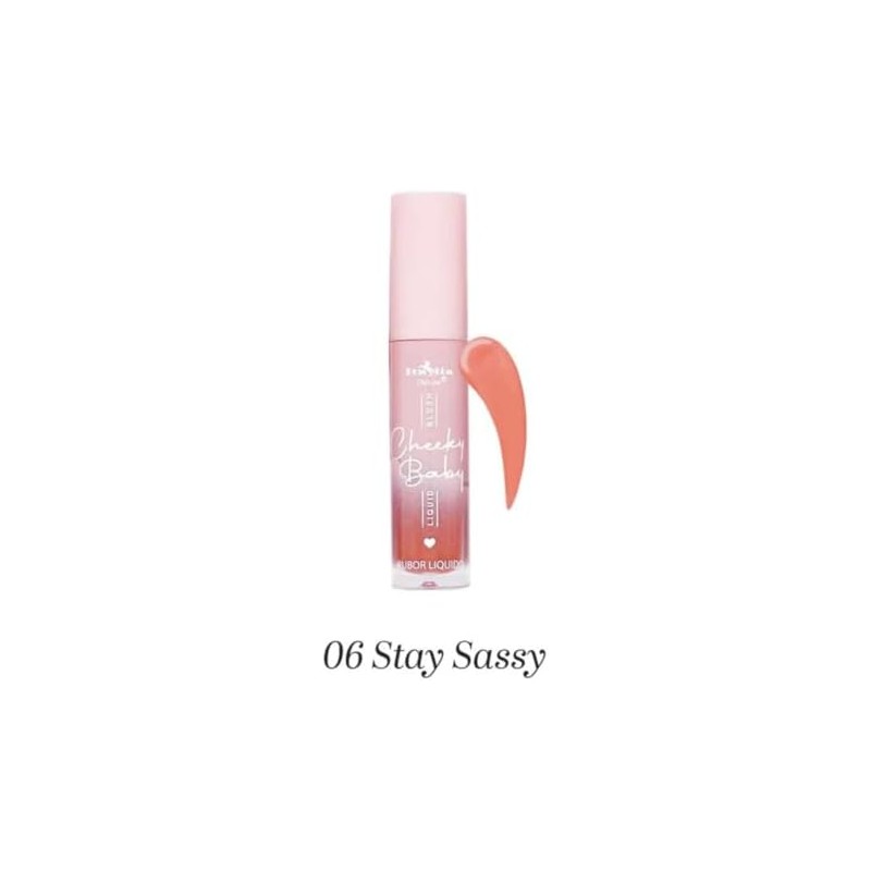 Italia Deluxe Rubor Liquido Cheeky Babe (06 Stay Sassy, Unico)