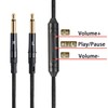 FAAEAL HE4XX Audio Cable for Hifiman HE400SE,HE400i(New Edition),Meze 99 Classics,Denon