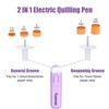 YURROAD 2 in 1 Quilling Tool Electric Quilling Pen Automatic