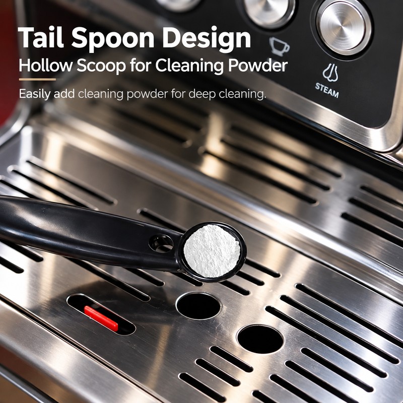 Steam Wand Cleaning Brush for Espresso Machines – Heat-Resistant Silicone