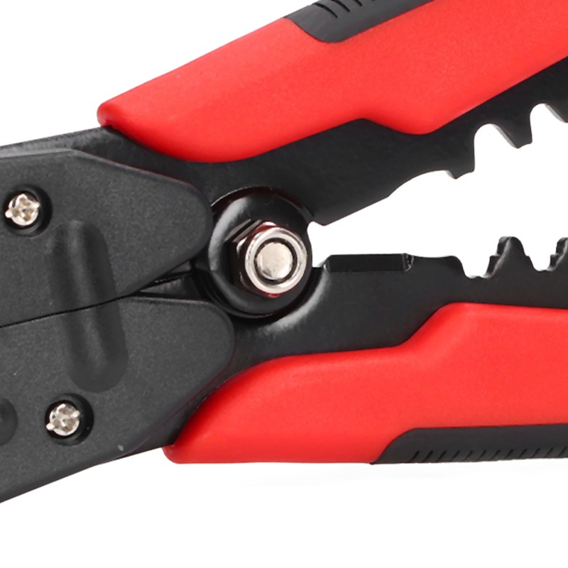 8in Automatic Crimper Plier Wire Cutter Stripping Tool Manual Multifunction