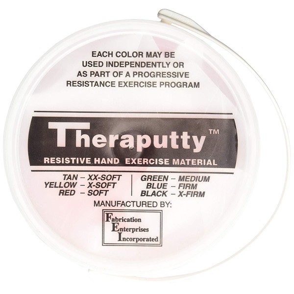 CanDo Theraputty Plus Hand Exercise Putty for Rehabilitation, Exercises, Hand Thearpy, Occupational Therapy, Hand Strengthening, Improve Motor Skills, Stress Relief 5-pound Red SOFT