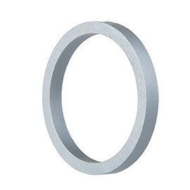Rockwell Security Extruded Solid Trim Ring 3/16" in Aluminum Finish
