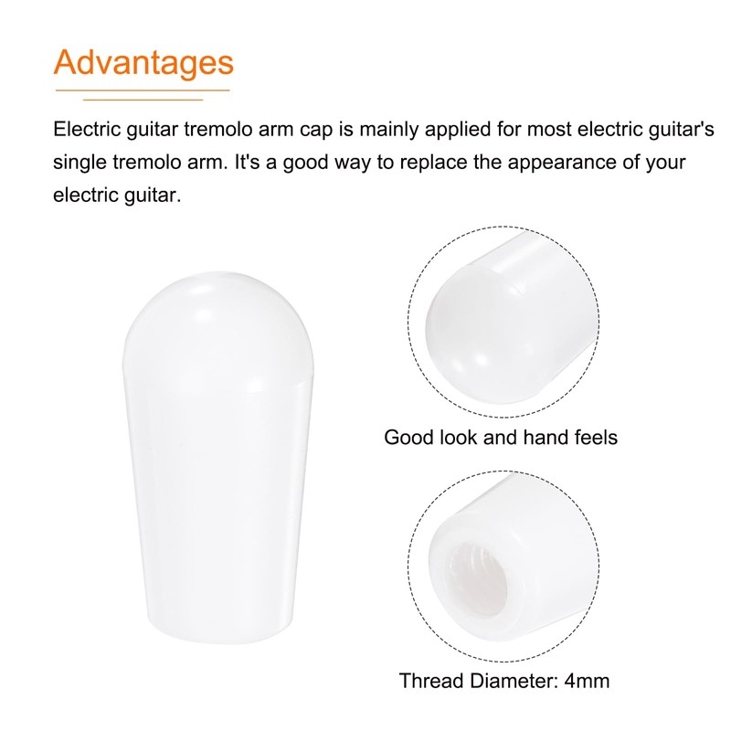 MECCANIXITY 2Pcs LP Guitar 3 Way Pickup Switch Tip Thread