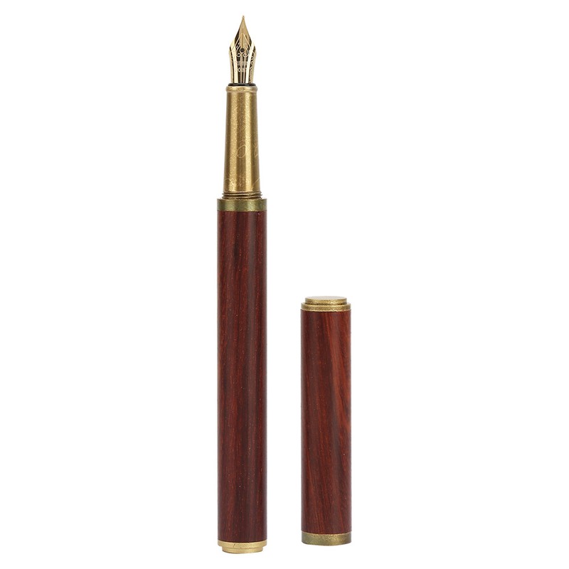 High End Luxurious Red Sandalwood Writing Pen Students Gift Office