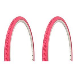 Lowrider Tire Set. 2 Tires. Two Tires Duro 700 x 35c Pink/Pink Side Wall DB-7044. Bicycle Tires, Bike Tires, Track Bike Tires, Fixie Bike Tires, Fixed Gear Tires